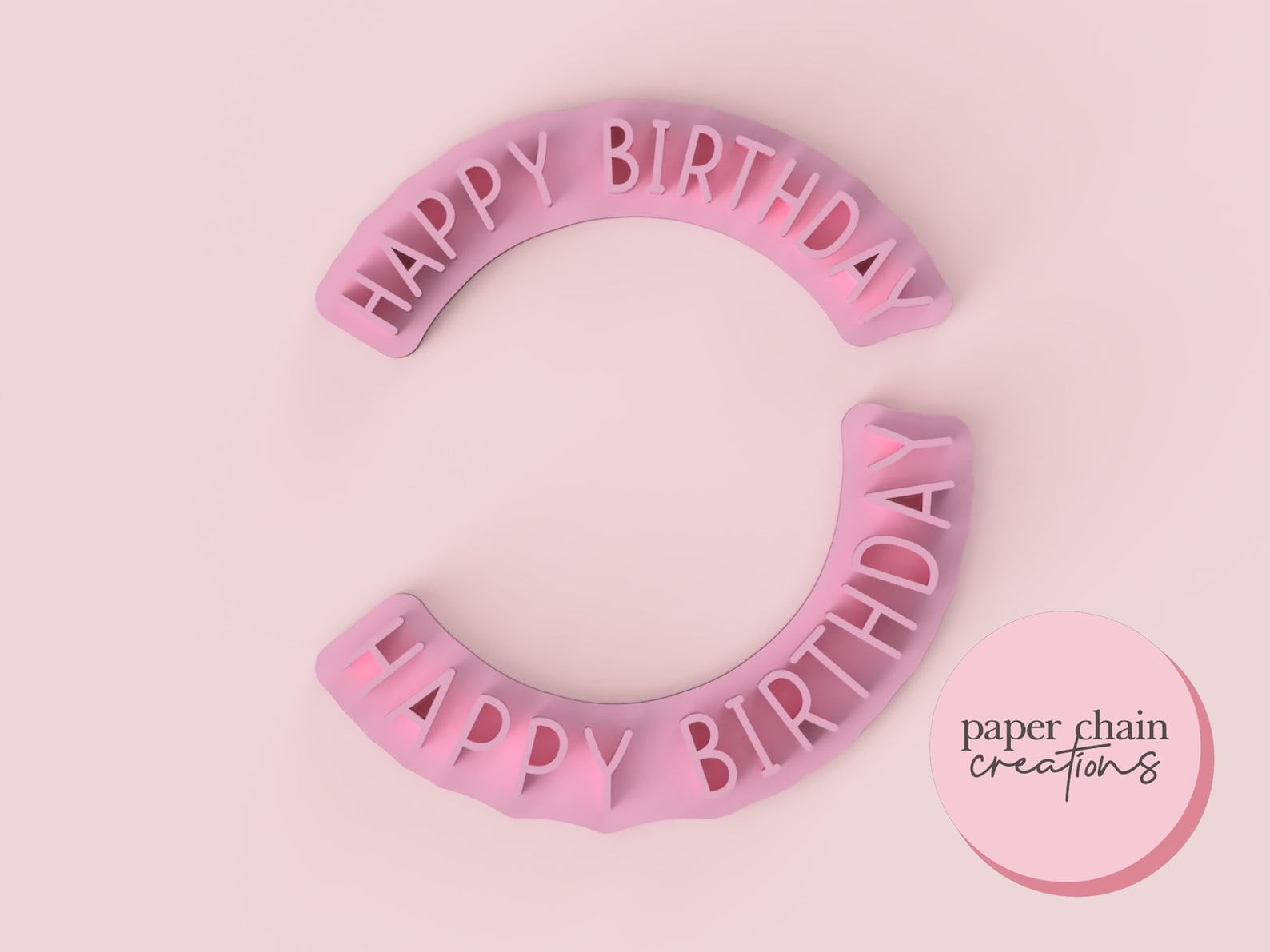 Happy Birthday HB08 Embosser/Stamp for Fondant, Frosting, Cupcake, Cake Decoration