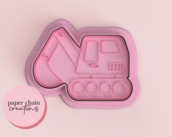 Digger Cookie Cutter and Fondant Embosser