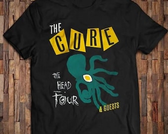 The Cure shirt, 90s band graphic tee, Retro band tees, Gothic shirt, Gifts for her, Alt rock shirt, Goth Clothing, The cure band tee, Unisex
