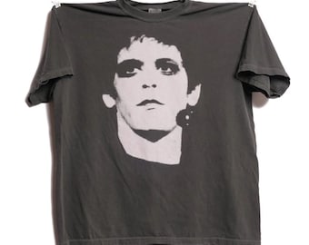 00s ルーリード トランスフォーマーベルベットアンダーグラウンドロックTシャツ Lou Reed Transformer Tee Vintage Velvet Underground Band Walk on