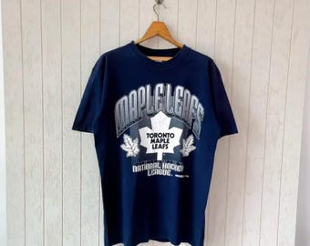 Toronto Maple Leafs T-Shirt, Vintage Style Toronto Hockey Crewneck, Retro Leafs Hockey Shirt, Retro Toronto Maple Ice Hockey, Hockey Fan