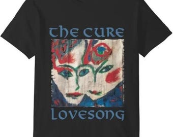 The Cure shirt, 90s band graphic tee, Retro band tees, Gothic shirt, Gifts for her, Alt rock shirt, Goth Clothing, The cure band tee, Unisex