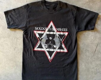 Siouxsie and the Banshees Shirt, 90s goth band tee, Gothic clothing, Cute retro band shirts, Grunge graphic tee, Goth music shirt, Unisex
