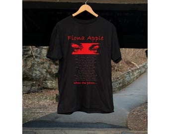 Fiona Apple Shirt, 90s Indie pop, When the pawn shirt, Fiona Apple tee, Fiona apple fan gifts, music lover gifts, unisex shirt, graphic tee