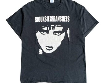 Siouxsie and the Banshees Shirt, 90s goth band tee, Gothic clothing, Cute retro band shirts, Grunge graphic tee, Goth music shirt, Unisex