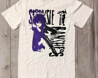 Siouxsie and the Banshees Shirt, 90s goth band tee, Gothic clothing, Cute retro band shirts, Grunge graphic tee, Goth music shirt, Unisex