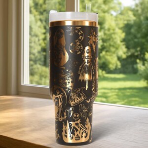 Vaso Disney de Pesadilla antes de Navidad (110 ml), Jack, Sally, vaso grabado de Pesadilla antes de Navidad (110 ml), vaso Quencher (110 ml) imagen 8