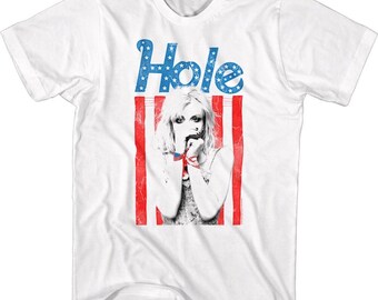 Hole Band T-shirt, Unisex Cotton Shirts, 90s band Shirt, Band graphic tees, Cute shirts, Trendy Shirts, Goth shirts, Retro Graphic tee