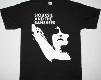Siouxsie and the Banshees Shirt, 90s goth band tee, Gothic clothing, Cute retro band shirts, Grunge graphic tee, Goth music shirt, Unisex