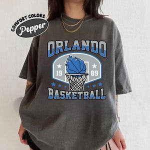 Orlando Basketball Vintage Style Comfort Colors T-Shirt, Orlando Tee, Magic Shirt, Orlando T-Shirt, Orlando Fan Gift