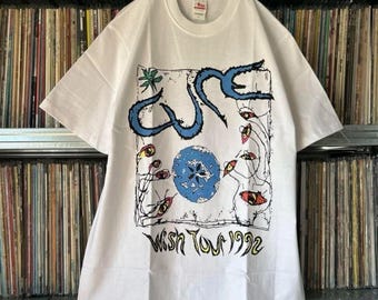 The Cure shirt, 90s band graphic tee, Retro band tees, Gothic shirt, Gifts for her, Alt rock shirt, Goth Clothing, The cure band tee, Unisex