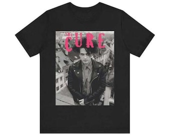 The Cure shirt, 90s band graphic tee, Retro band tees, Gothic shirt, Gifts for her, Alt rock shirt, Goth Clothing, The cure band tee, Unisex