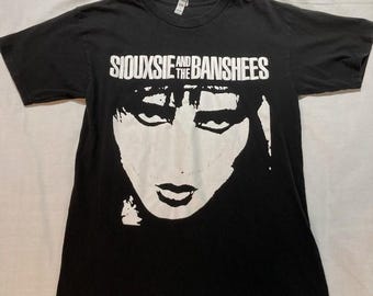 Siouxsie and the Banshees Shirt, 90s goth band tee, Gothic clothing, Cute retro band shirts, Grunge graphic tee, Goth music shirt, Unisex