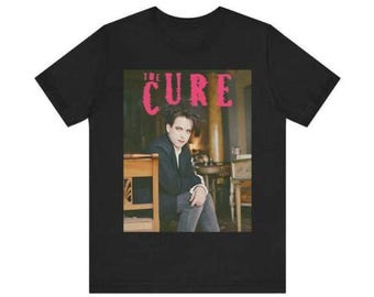 The Cure shirt, 90s band graphic tee, Retro band tees, Gothic shirt, Gifts for her, Alt rock shirt, Goth Clothing, The cure band tee, Unisex