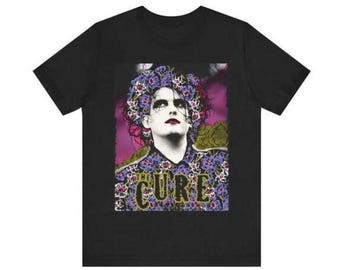 The Cure shirt, 90s band graphic tee, Retro band tees, Gothic shirt, Gifts for her, Alt rock shirt, Goth Clothing, The cure band tee, Unisex