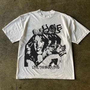 Hole Tshirt Live Through This - Etsy