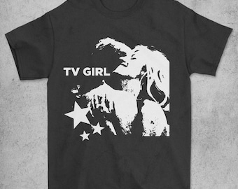 Tv Girl tshirt, French Exit Album Tee, Cute indie band tee, Gifts for her, Lovers rock shirt, Tv Girl Band tee, Music Band Graphic Shirt