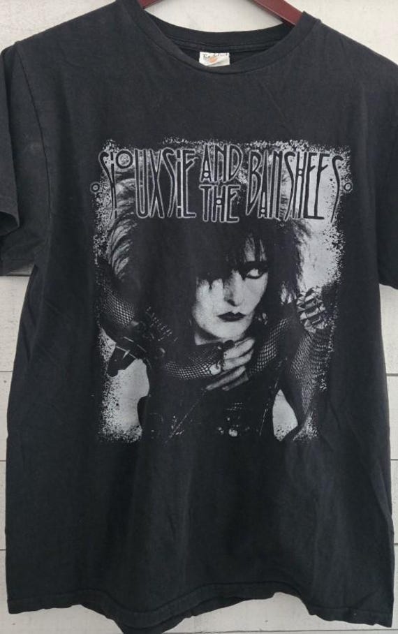 Siouxsie and the Banshees Shirt, 90s goth band tee, Gothic clothing, Cute retro band shirts, Grunge graphic tee, Goth music shirt, Unisex