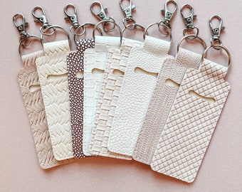 Trendy Chapstick Holder Keychain - Etsy