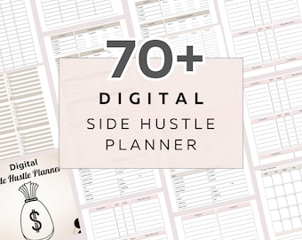 Sidojobbsplanerare, Sidoföretagsplanerare, Digital planerare, Småföretagsplanerare, Inkomstplanerare, Hustle-idéer, Småföretagsspårare