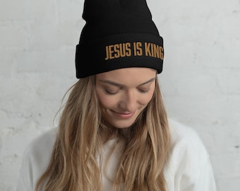Jesus Is King | The Social Apologist | Cuffed Beanie