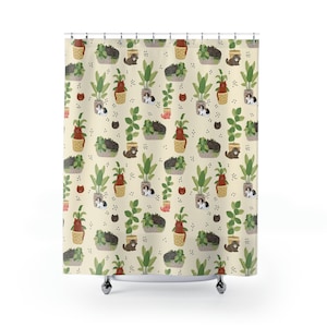 Chlorophyll Cuties Shower Curtains