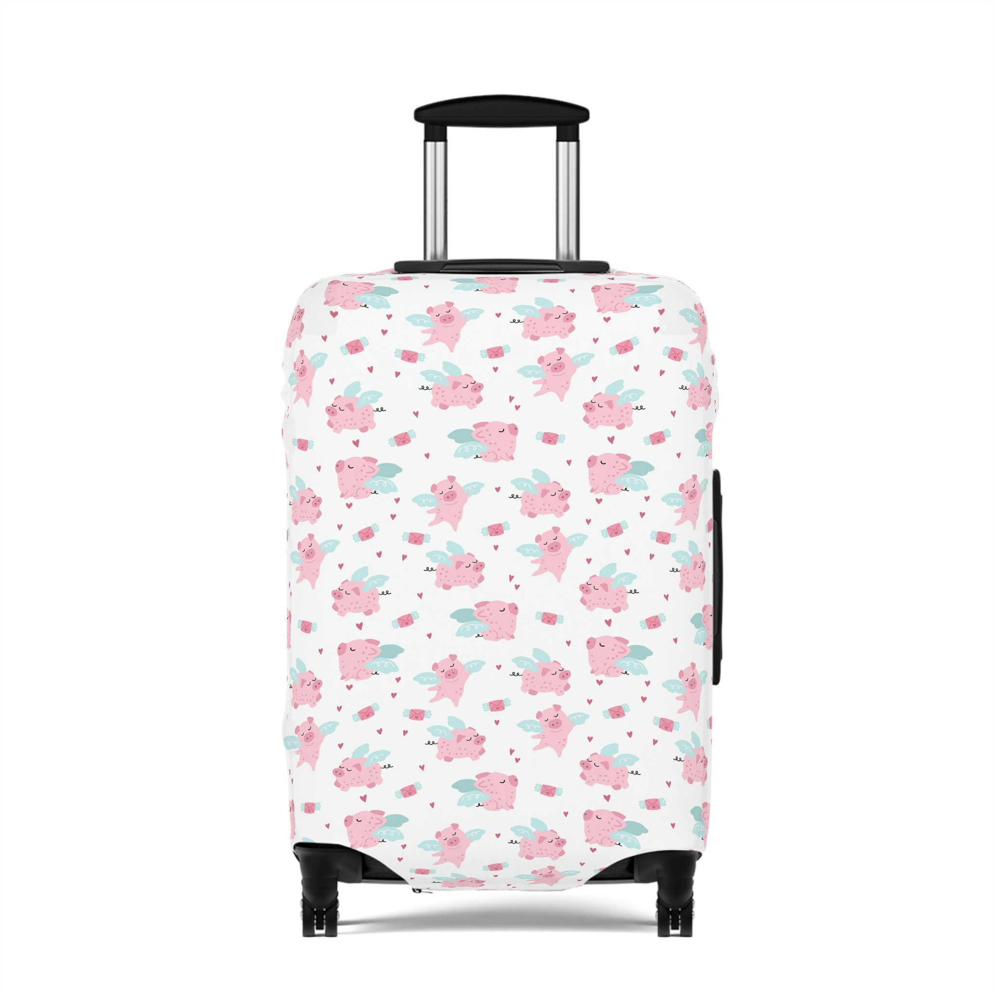 Pig Print Pattern Luggage Cover Protector
