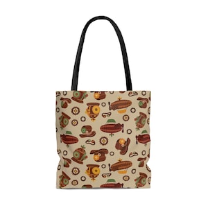 Steampunk Tote Bag by Clementine & Fiona Design House