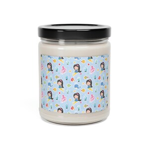 Cute Mermaids Scented Soy Candle, 9oz