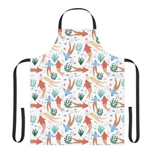 Reverse Mermaids Unisex Apron - Kitchen, Garden, BBQ