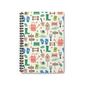 In the Garden Spiral Notebook - Ruled Line