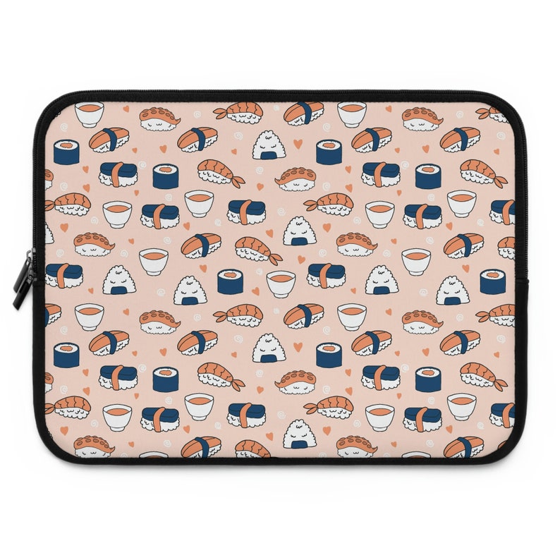 Sushilicious Sushi Print Laptop Sleeve image 10