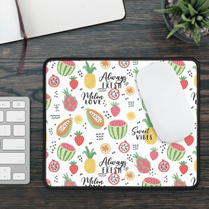 Fruit Salad Print Gaming Mouse Pad