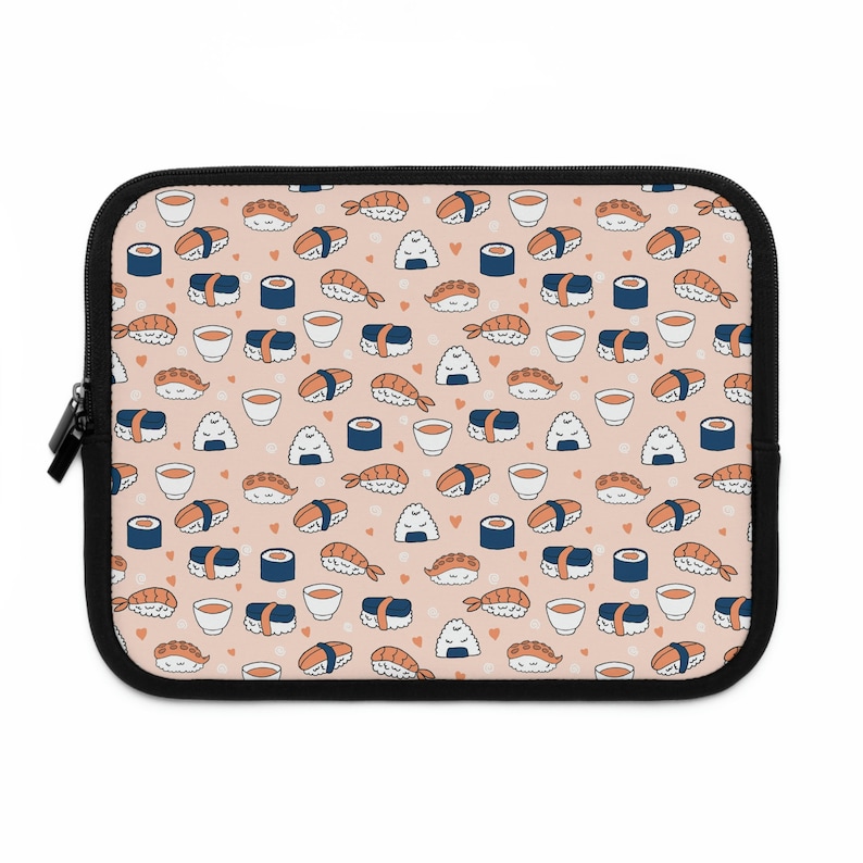 Sushilicious Sushi Print Laptop Sleeve image 8