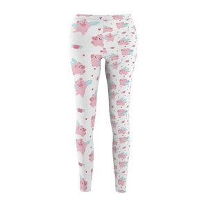 When Pigs Fly Two Scale Print damesyogabroek, casual legging