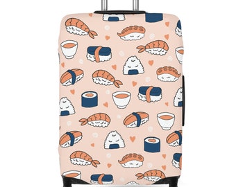 Sushilicious! Sushi Print Luggage Cover - Suitcase sleeve, bag cover