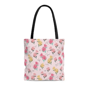 Michelle Floral Tote Bag by Clementine & Fiona Design House