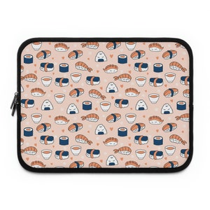 Sushilicious Sushi Print Laptop Sleeve image 9