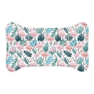 Tapis d&#39;alimentation pour animaux de compagnie flamants roses tropicaux - Choisissez la taille