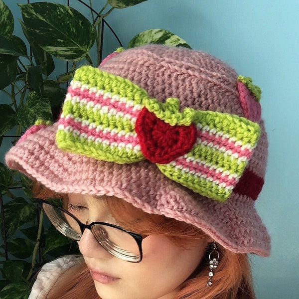 Strawberry Shortcake Hat Etsy
