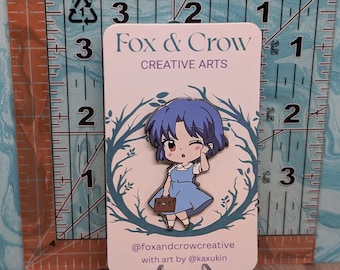 Akane Tendo Enamel Pin – Custom Ranma1/2 Collectible