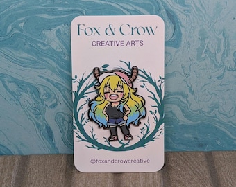 Lucoa Emaille Pin – Miss Kobayashi's Dragon Maid Sammlerstück