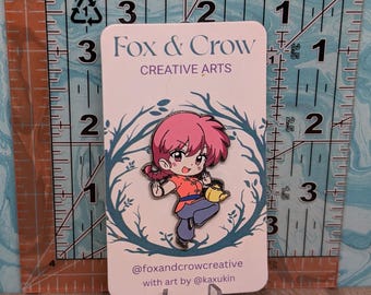 Ranma Satome (female) Enamel Pin – Custom Ranma1/2 Collectible