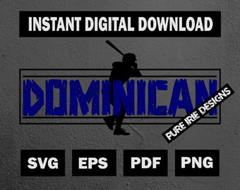 Dominican Svg, Dominican Baseball Player Svg, Dominican, Dominican Baseball Svg