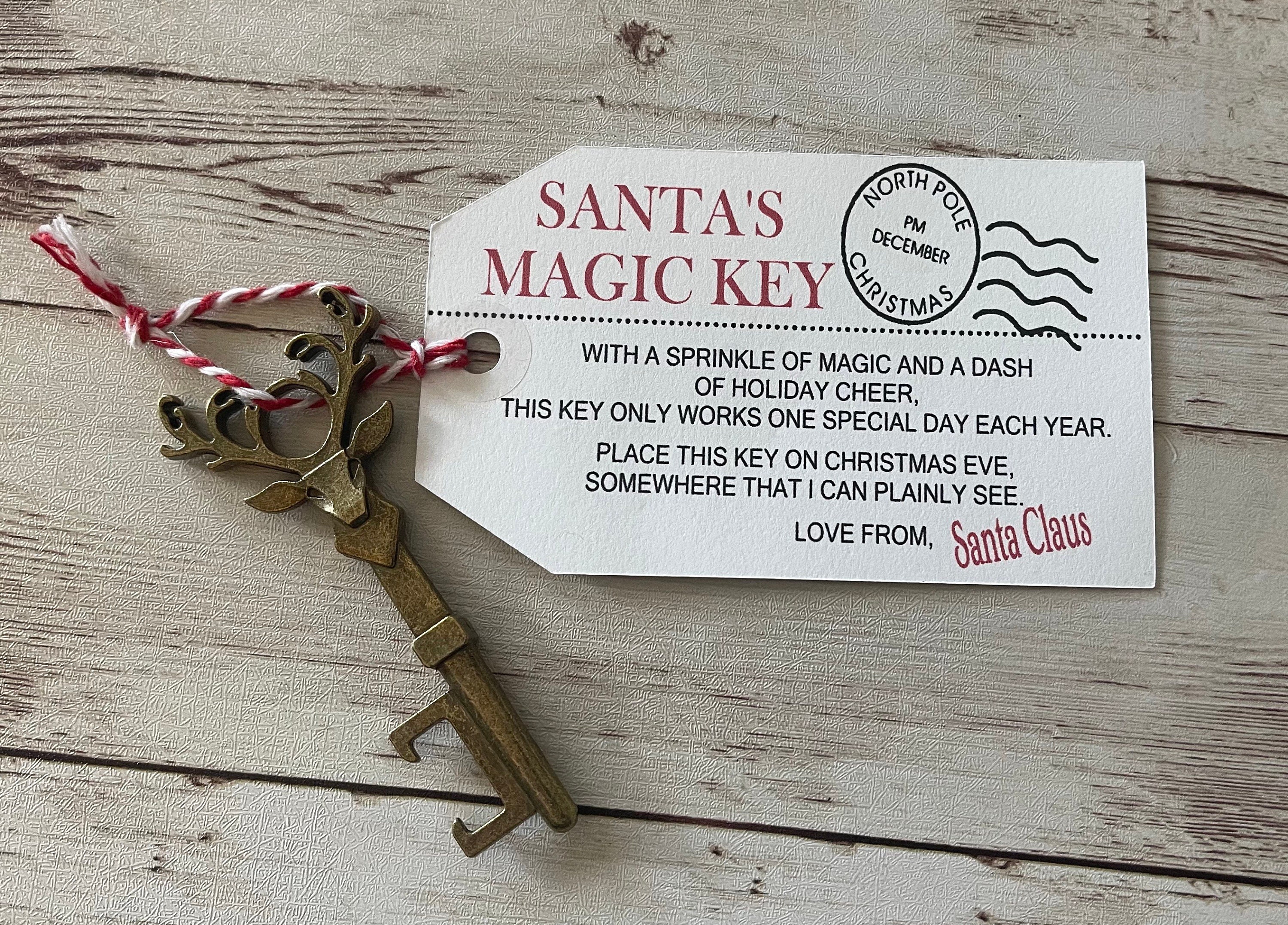 SANTA'S MAGIC KEY — Maddison Ave Designs