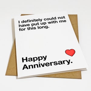 Carte d'anniversaire sarcastique pour lui - carte d'anniversaire de partenaire ennuyeux pour petit ami - anniversaire grossier pour petite amie