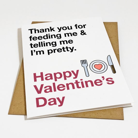 WaaHome Funny Valentines Day Cards For Him Boyfriend, 4x6 You
