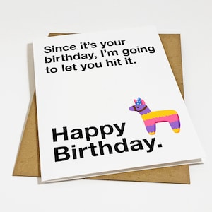 Carte d'anniversaire coquine pour petit ami - carte d'anniversaire drôle pour mari - carte d'anniversaire pour couple marié - cadeau pour lui