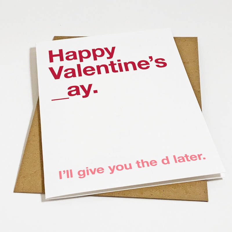 Inappropriate Valentines Card Printable