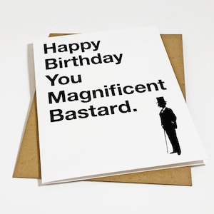 Magnifique carte d'anniversaire - carte d'anniversaire pour petit ami - carte d'anniversaire pour mari - carte d'anniversaire pleine d'esprit